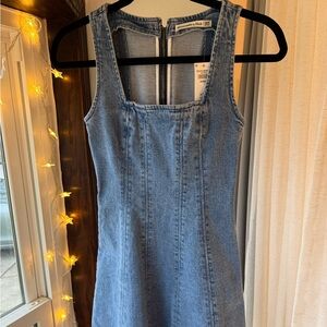 Abercrombie & Fitch Light Blue Women's Denim Dress